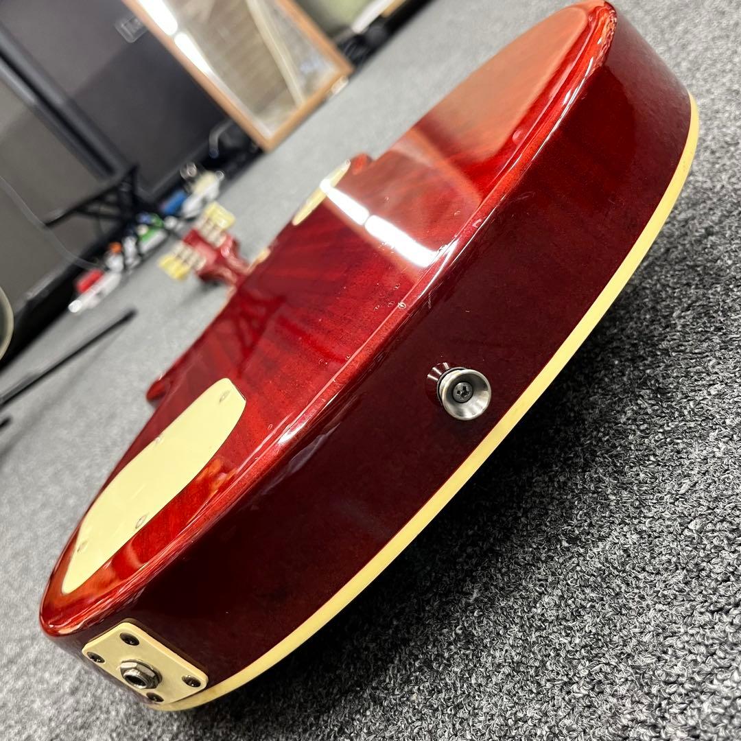 【11199】Bacchus BLS-700QM レスポール モデルレッド