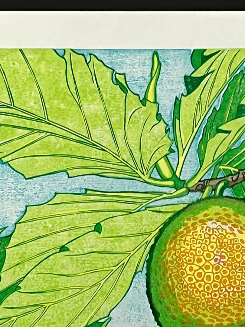 #Tahitian green 』 #パンの木の実