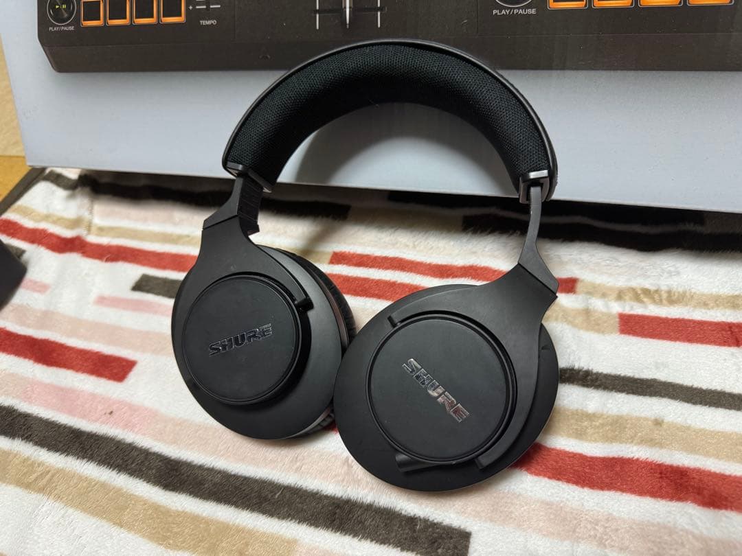 DDJ-FLX4 / SHURE SRH440A モニターヘッドホンセット