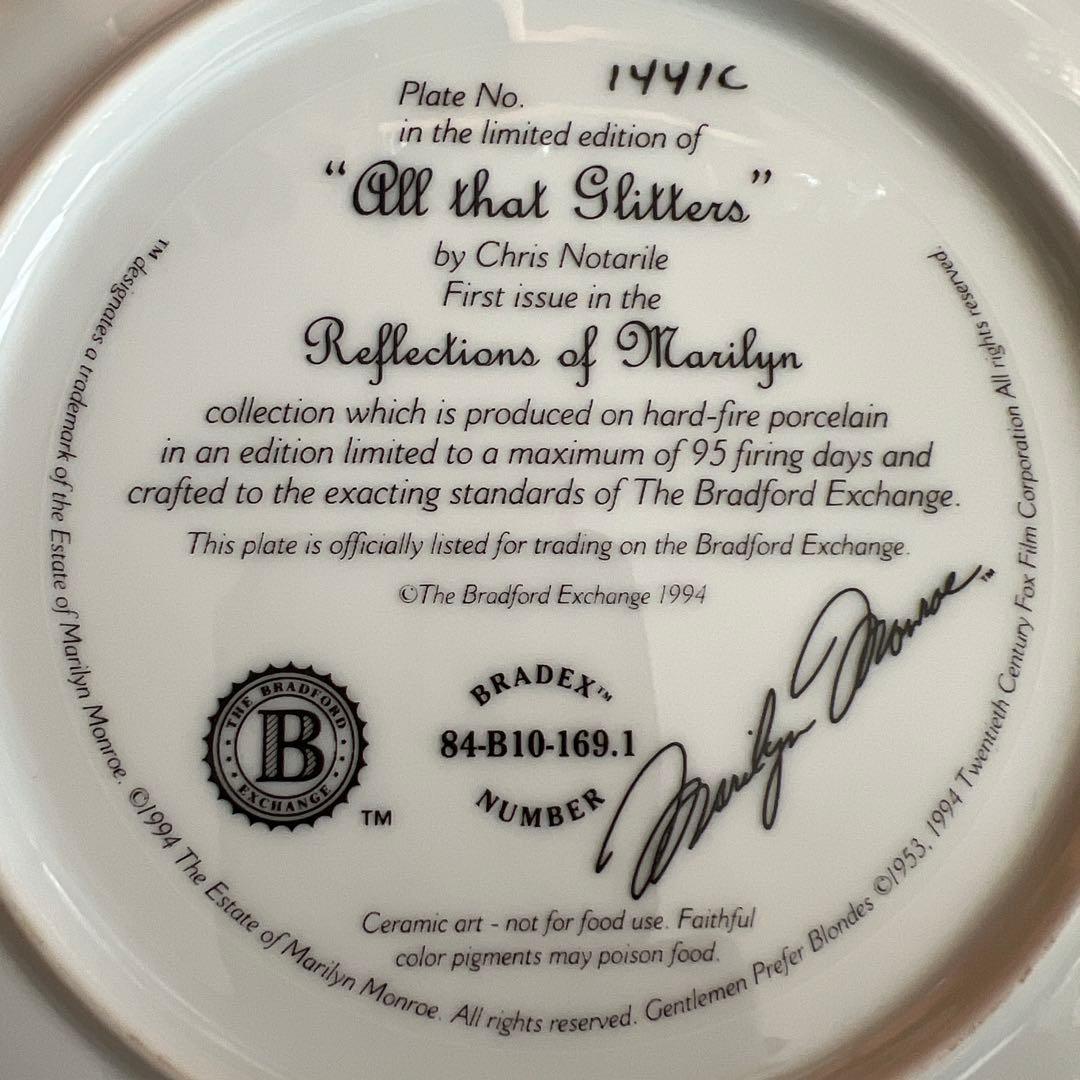マリリンモンロー　飾り皿