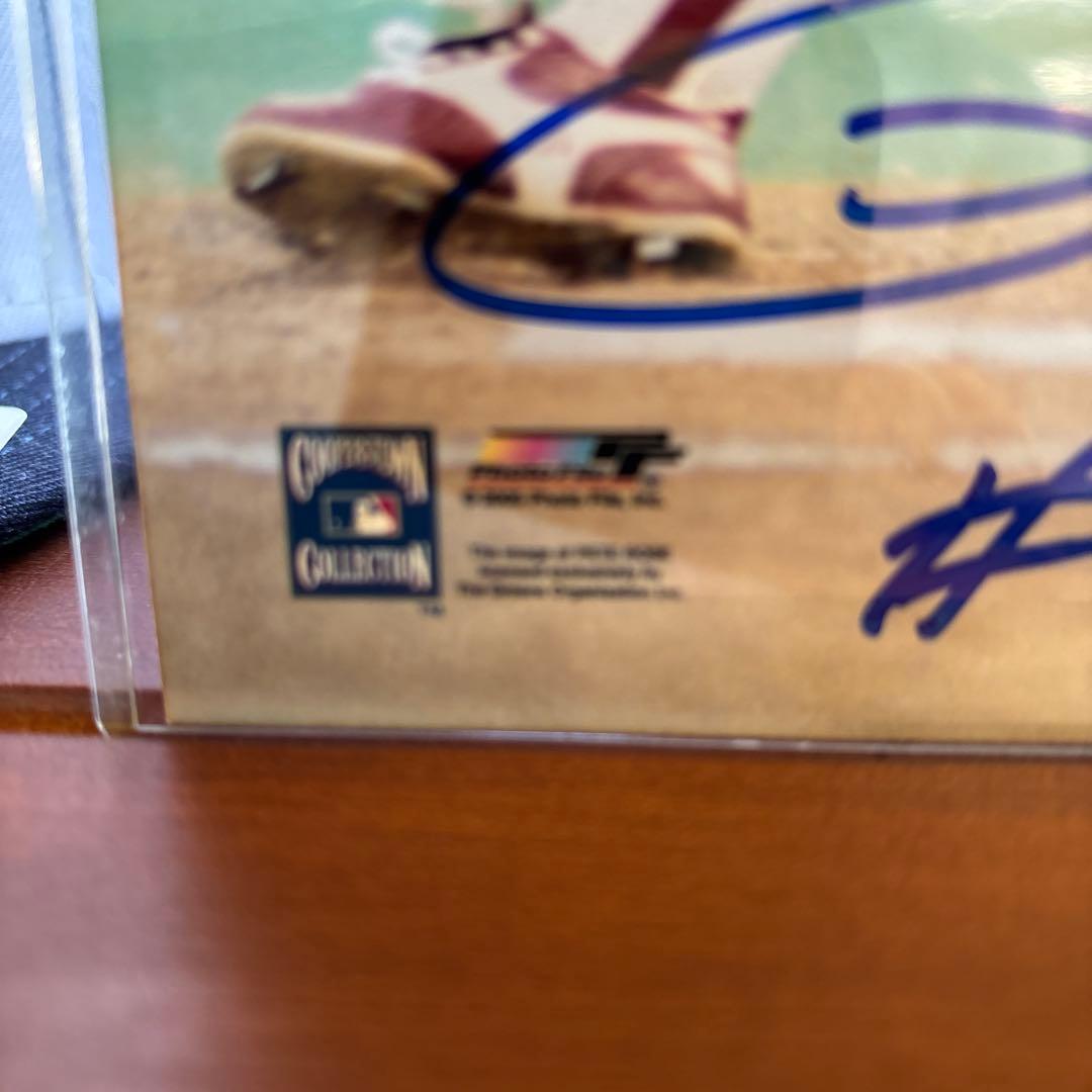 MLBピート・ローズ選手サイン入り写真