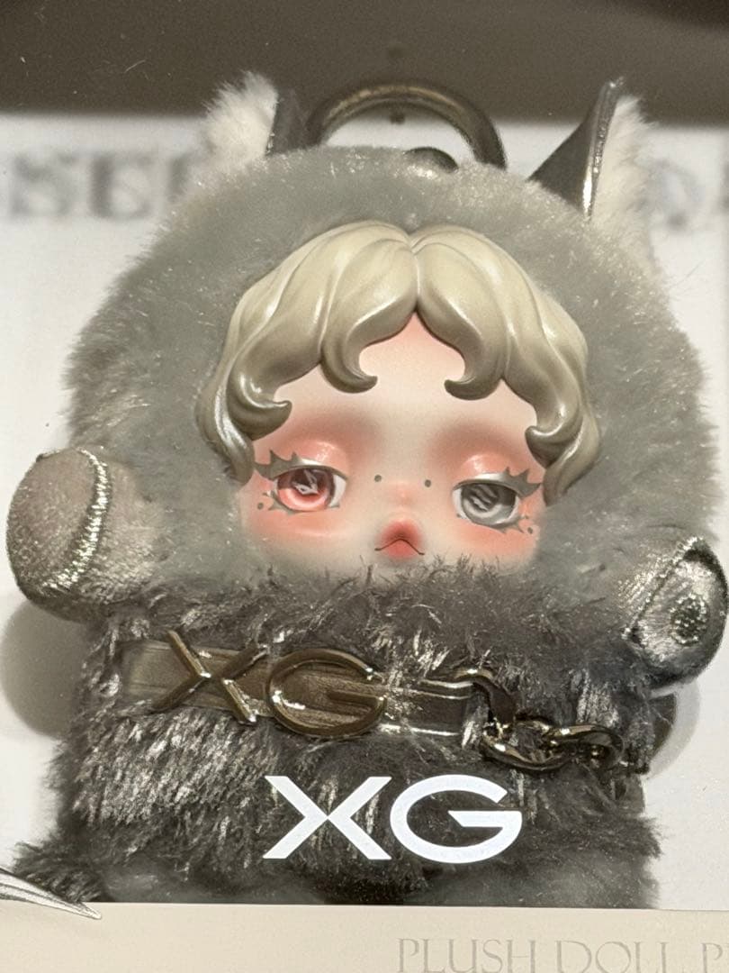 ポップマート スカルパンダ × XG ぬいぐるみペンダント