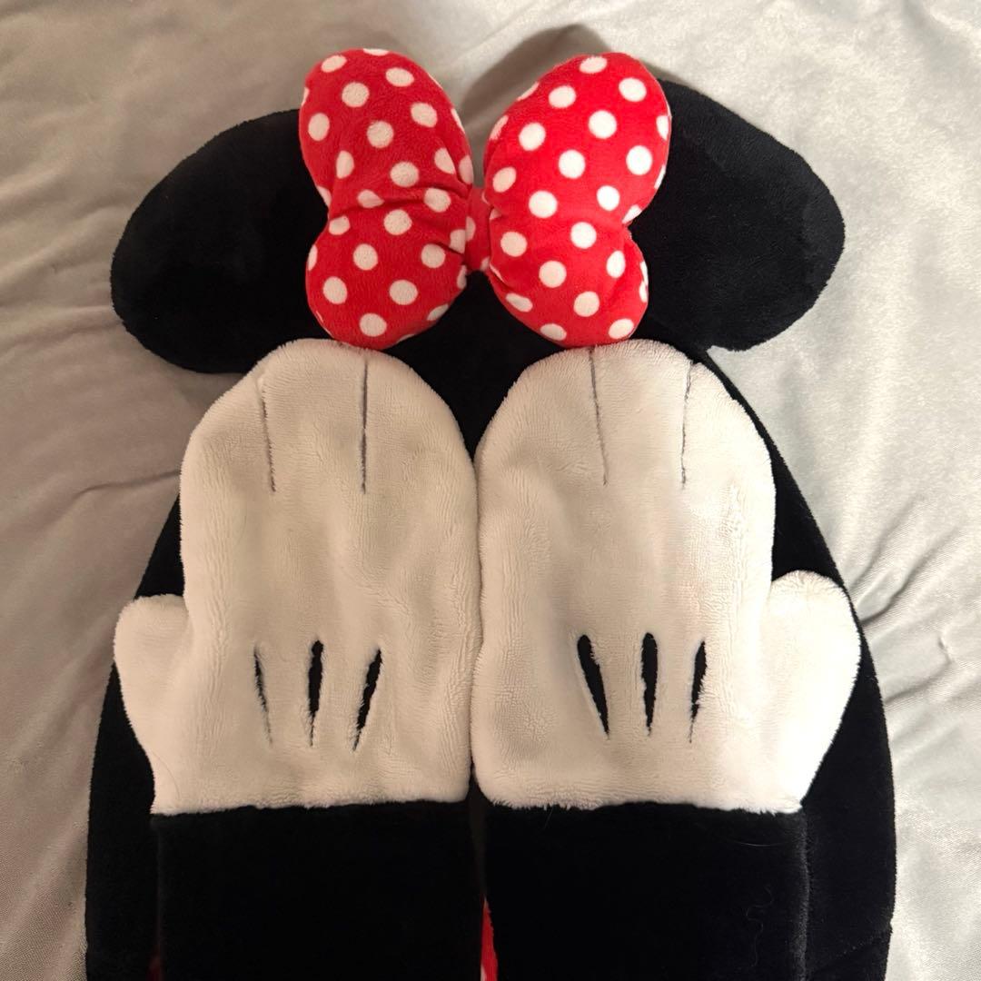 ディズニー ミニー マフラーキャップ ヘアピン