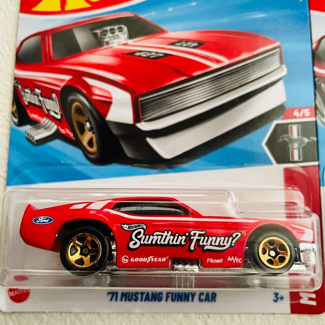 ホットウィール マスタングファニーカー STHスーパートレジャーハント チルミル