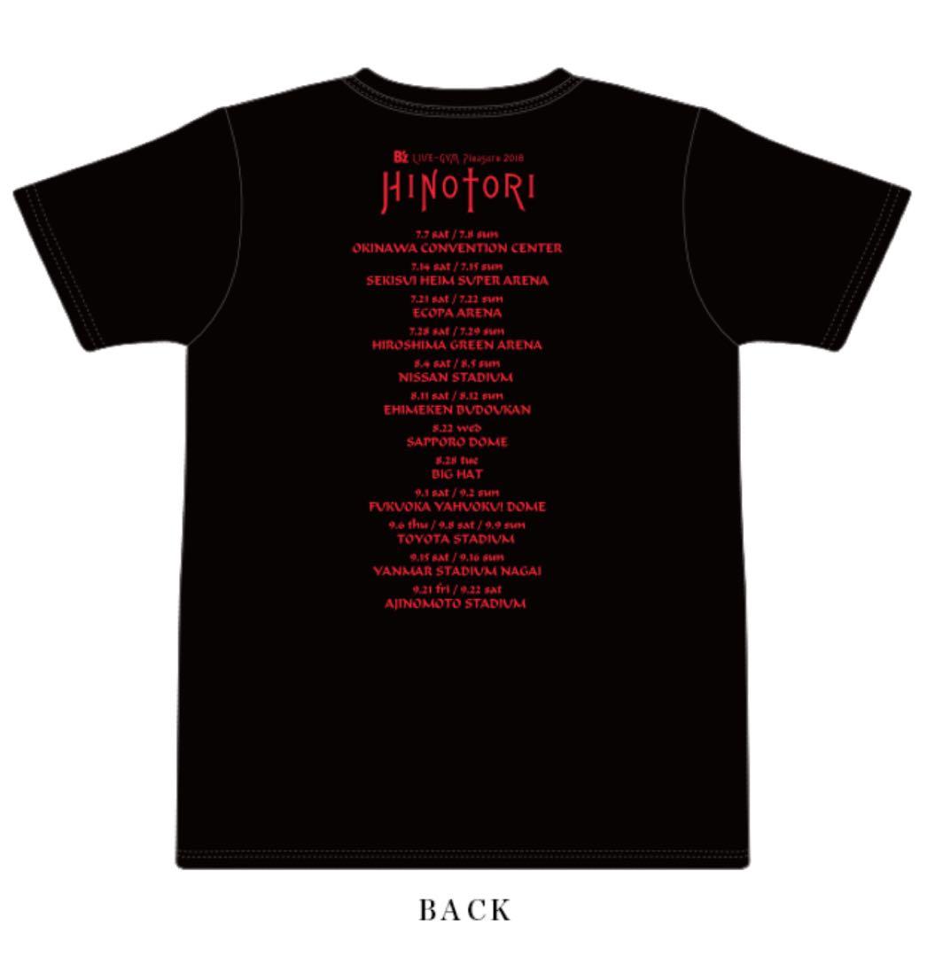 B'z 2018ライブTシャツ 激レア HINOTORI ヴィンテージTシャツ