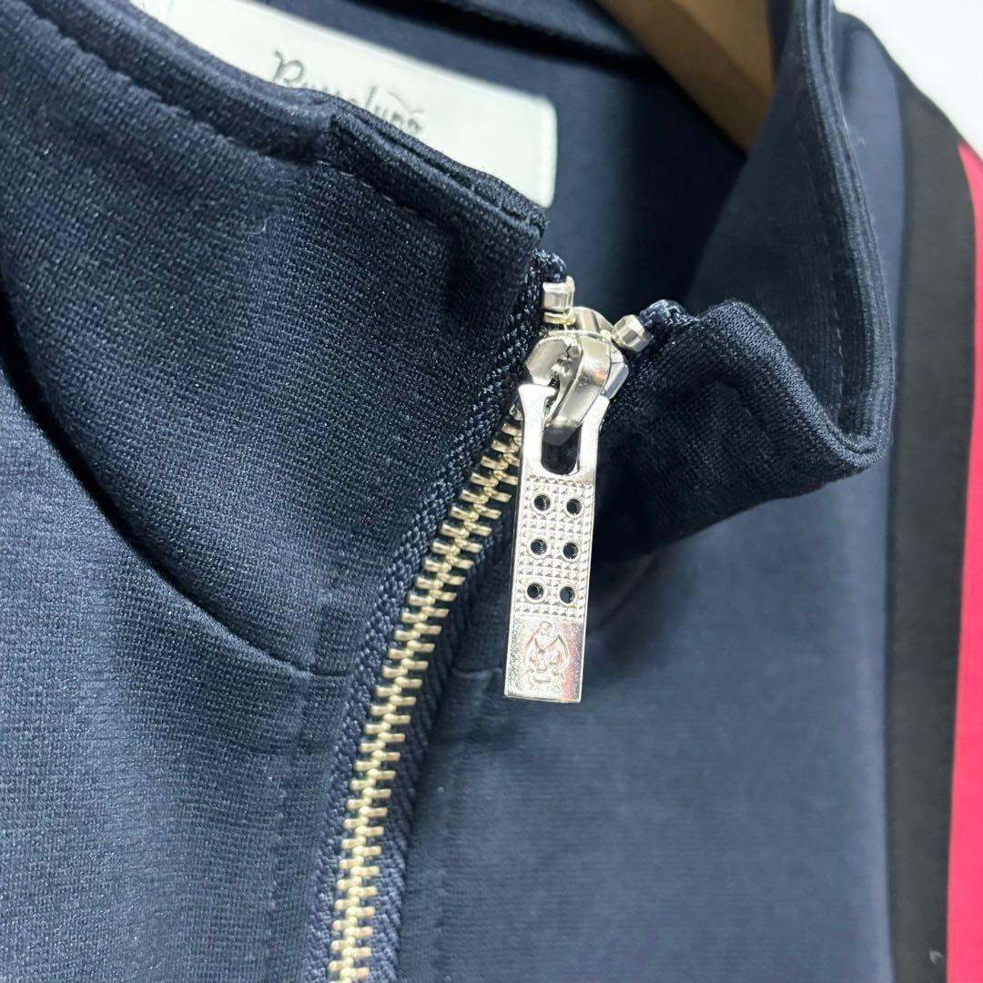 新品 ラッセルノ ゴルフ ライン トラック ジャージ ジャケット ネイビー M