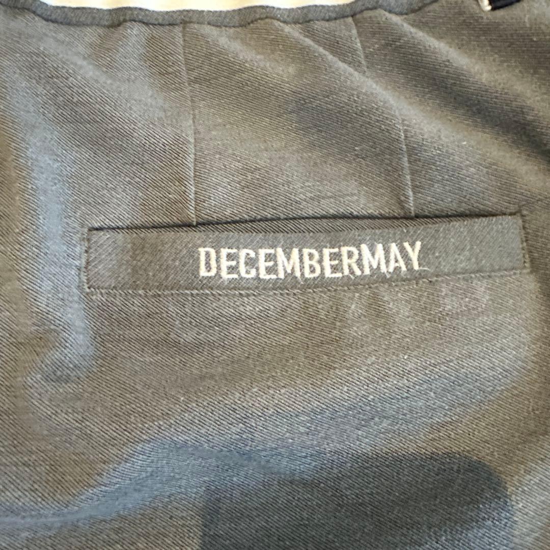 DECEMBERMAY ディセンバーメイ　ストレッチ　テーパードパンツ