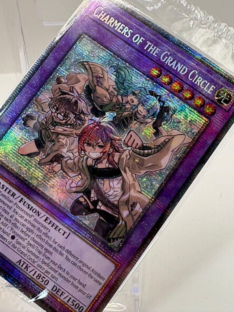 希少 EU版 大輪の霊使い スターライトレア 遊戯王 新品未開封