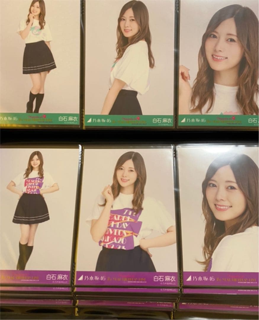 西野七瀬卒コンTシャツ＆7th バスラTシャツ