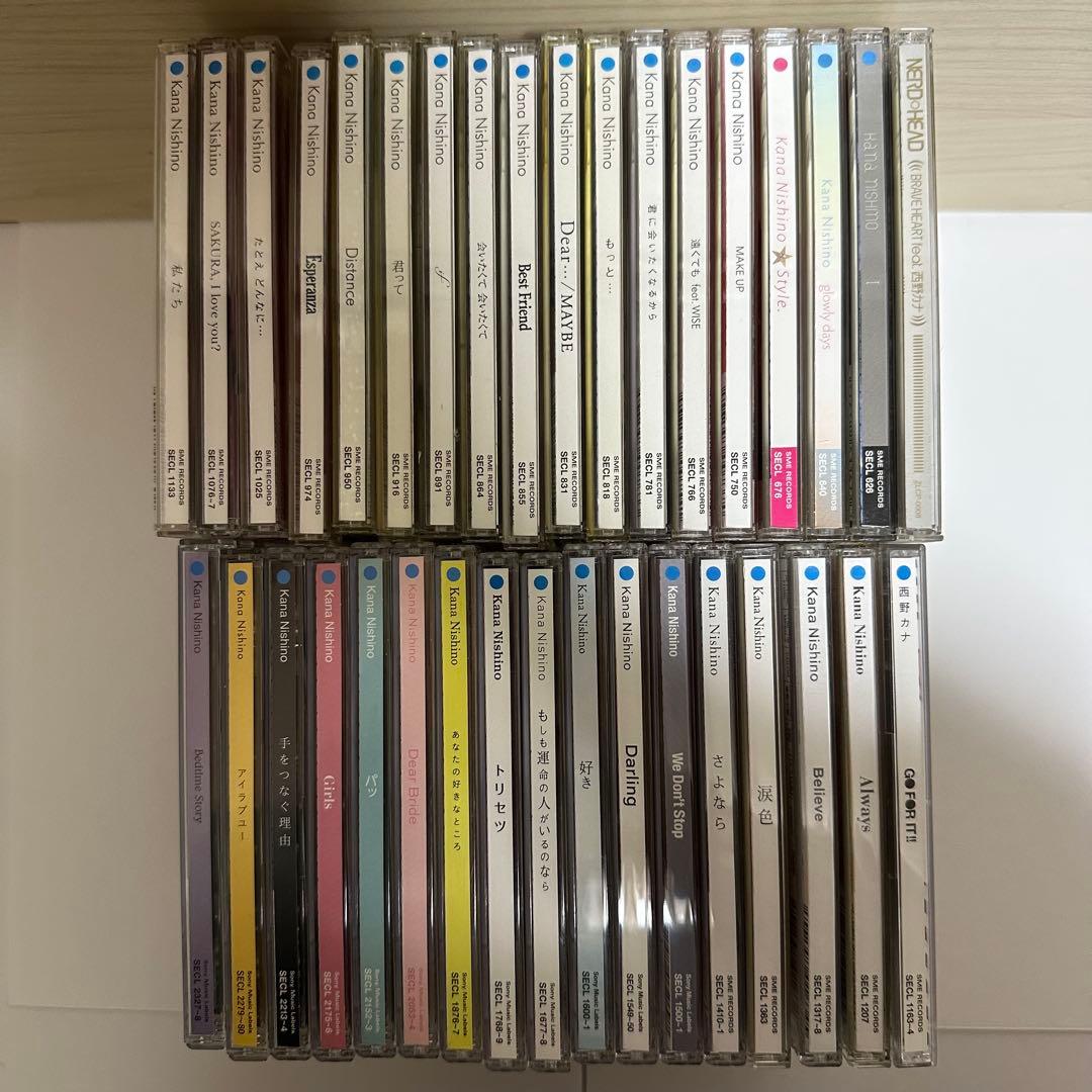 西野カナ シングル アルバム セット 全部 CD DVD