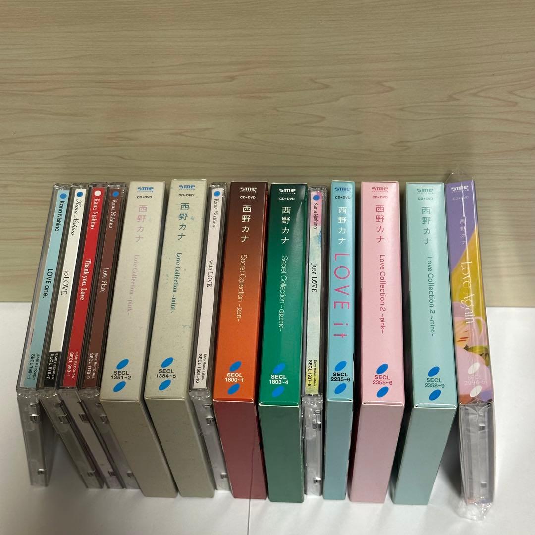 西野カナ シングル アルバム セット 全部 CD DVD