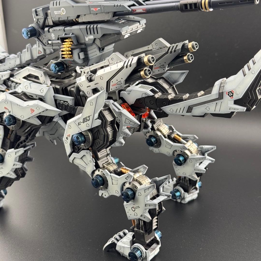 コトブキヤ ゾイド ケーニッヒウルフ デュアルスナイパーライフルセット 全塗装