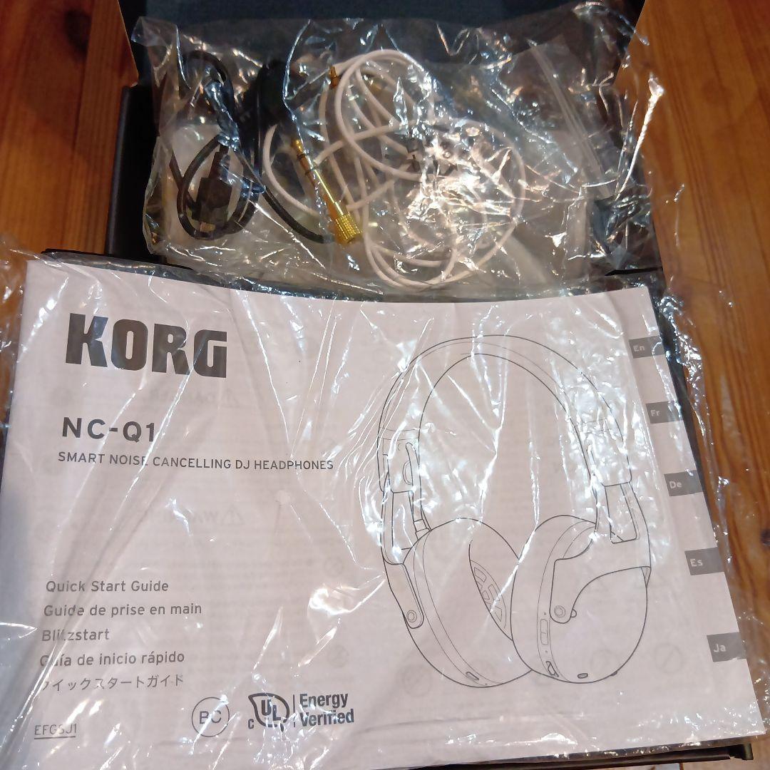 KORG NC-Q1 ホワイト DJ用ヘッドホン