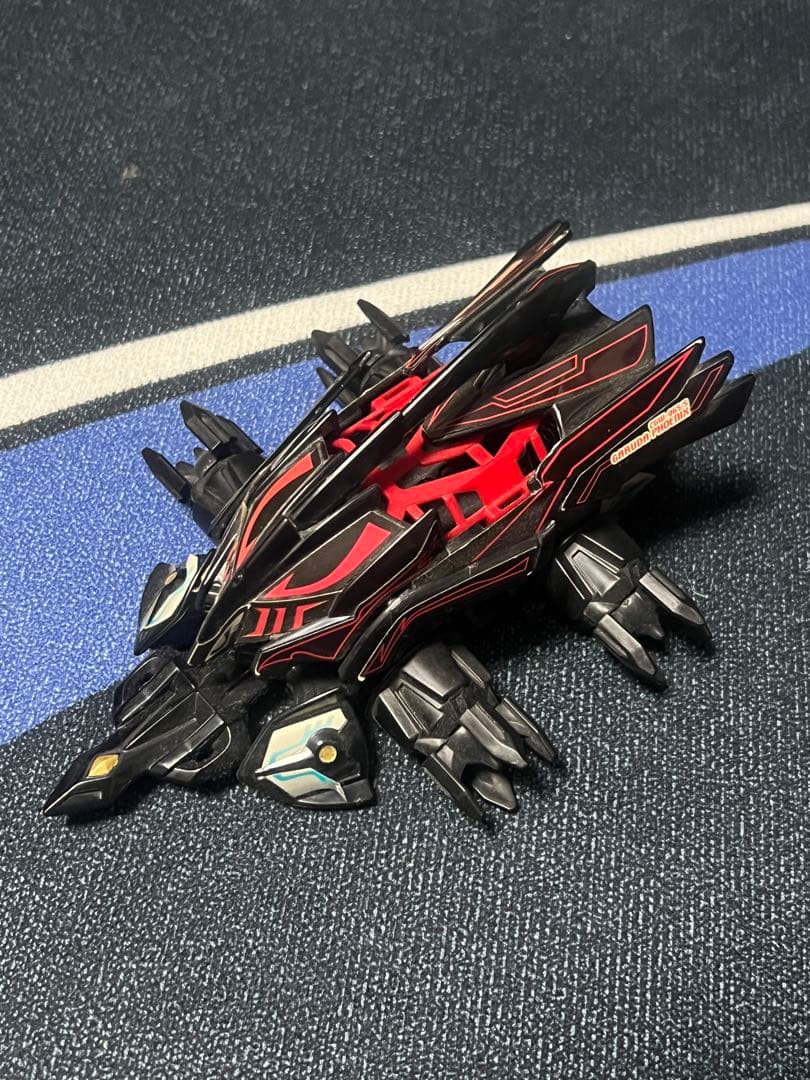 クラッシュギアシリーズ　ブラックガルダフェニックス+両スペアウェポン付き