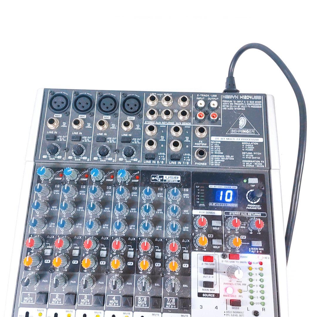 BEHRINGER ベリンガー XENYX X1204USB ミキサー　ジャンク