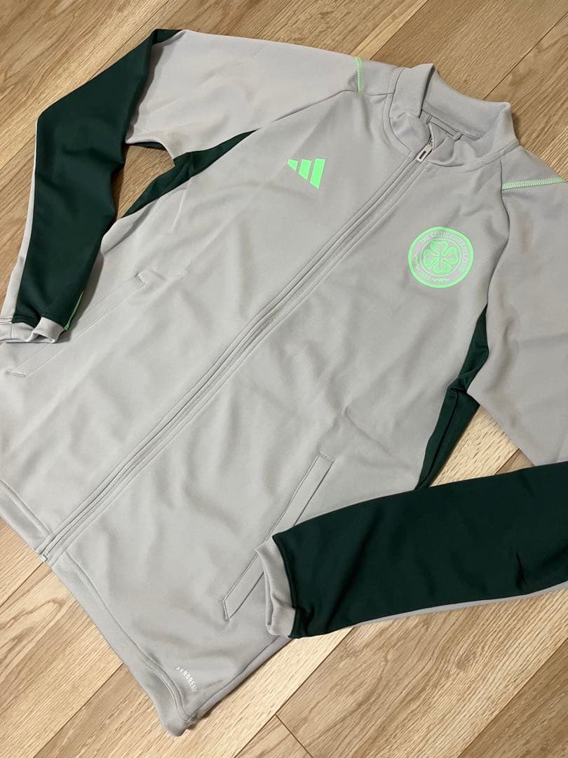 adidas セルティック　トラックジャケット　トレーニングトップ　新品