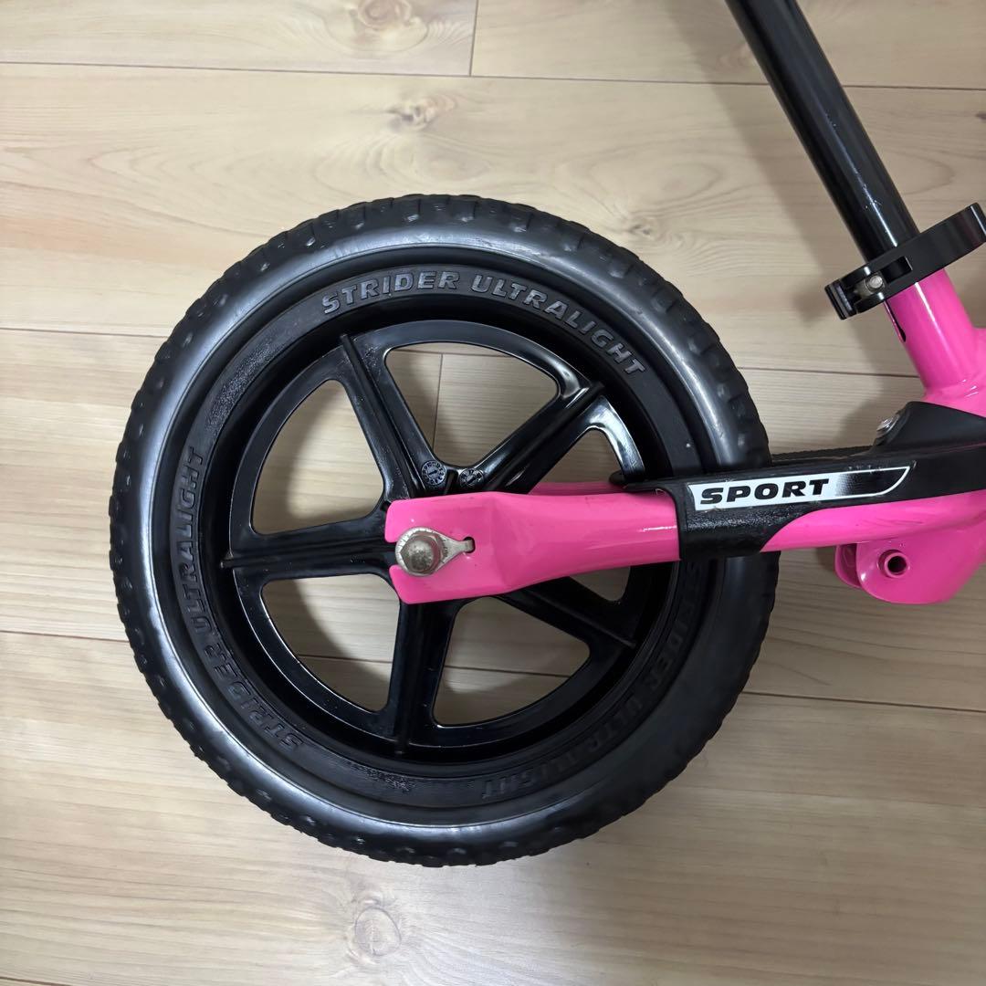 STRIDER バランスバイク ピンク　スポーツ