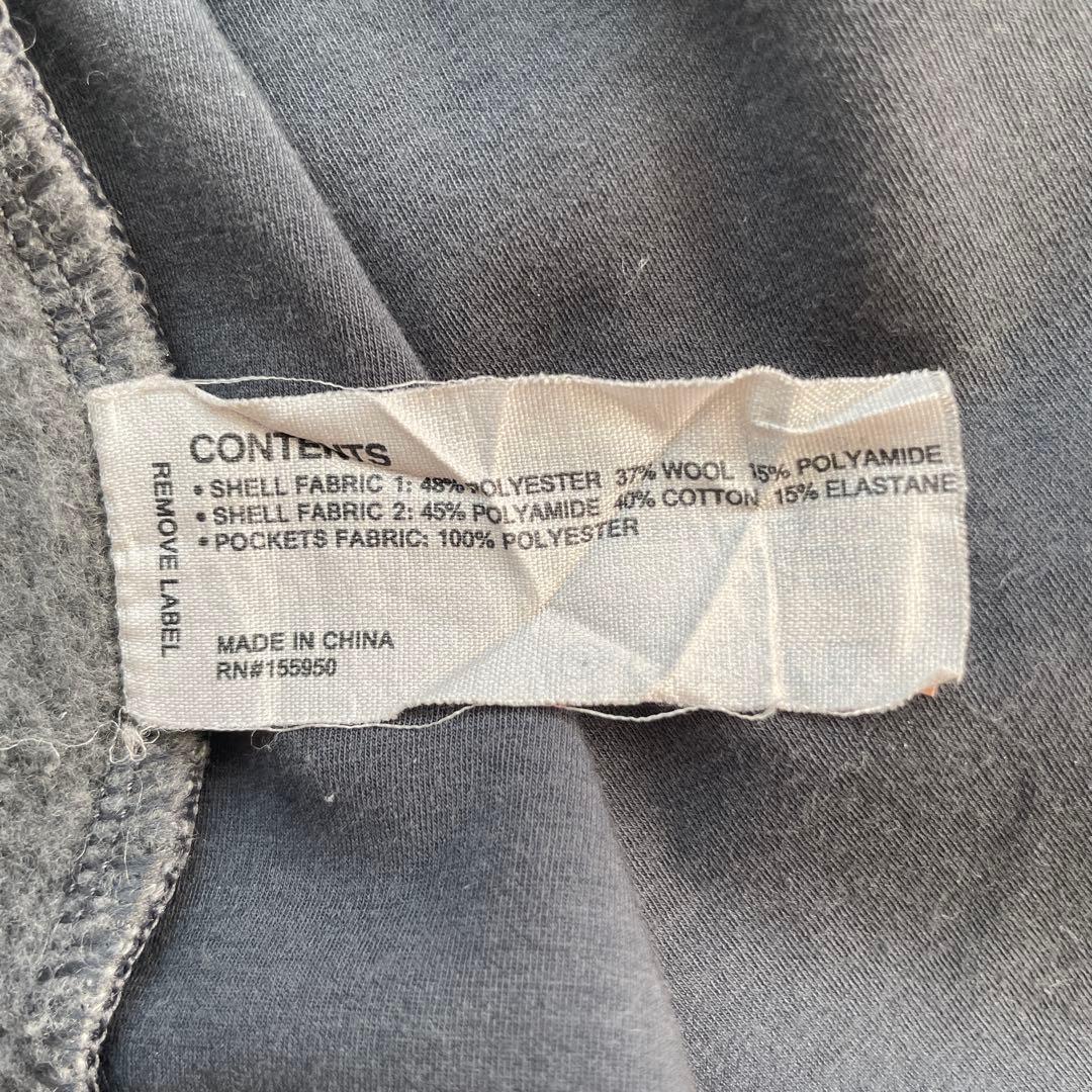美品　GREYSON 長袖　マルチカラー　ジップ　フリース