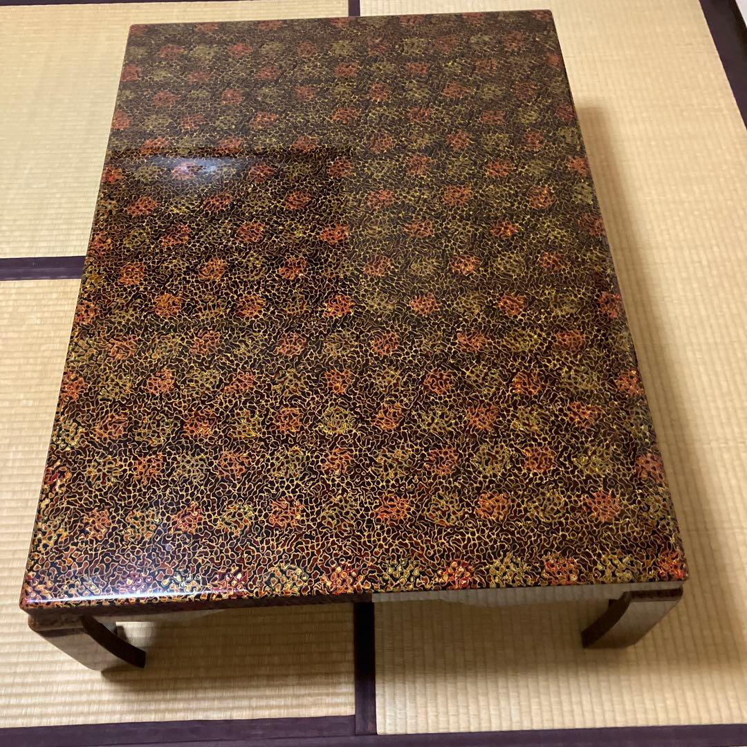 津軽塗　座卓　伝統工芸品　アンティーク品