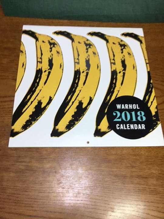 andy warhol カレンダー　2013-2020の8年分