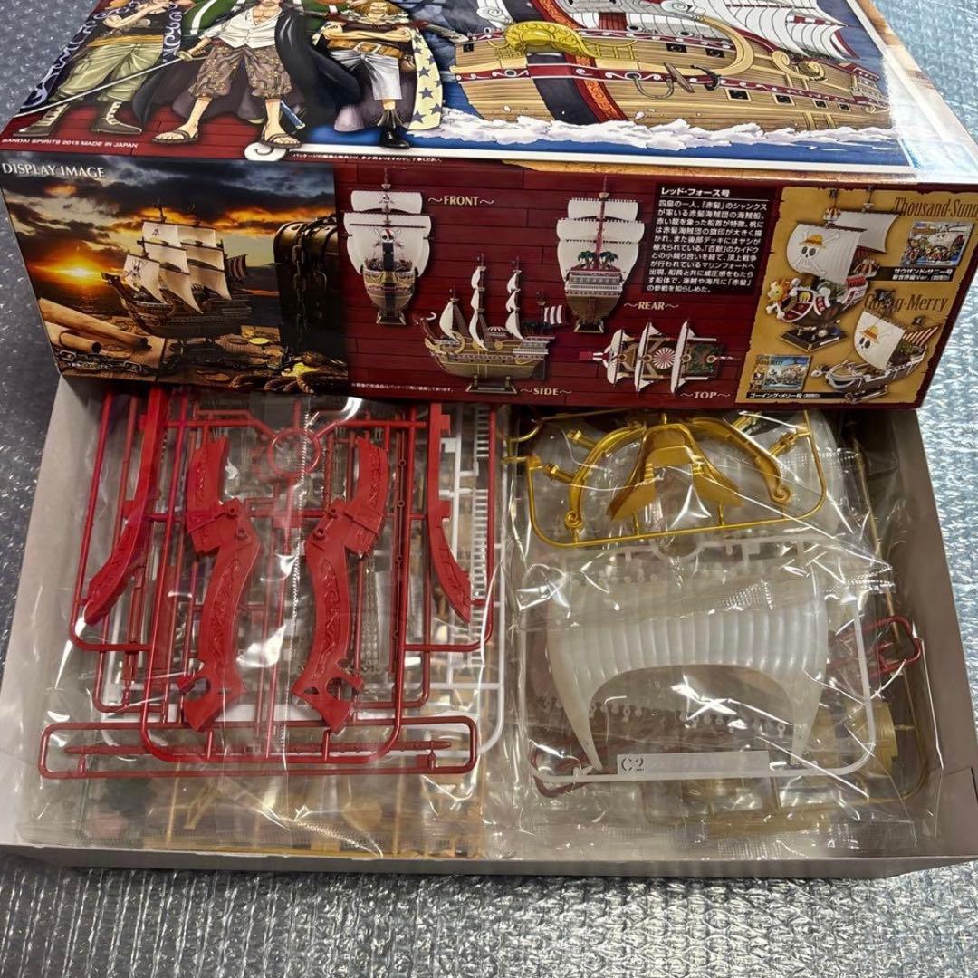 本格帆船プラモシリーズ ONE PIECE レッド・フォース号 プラモデル