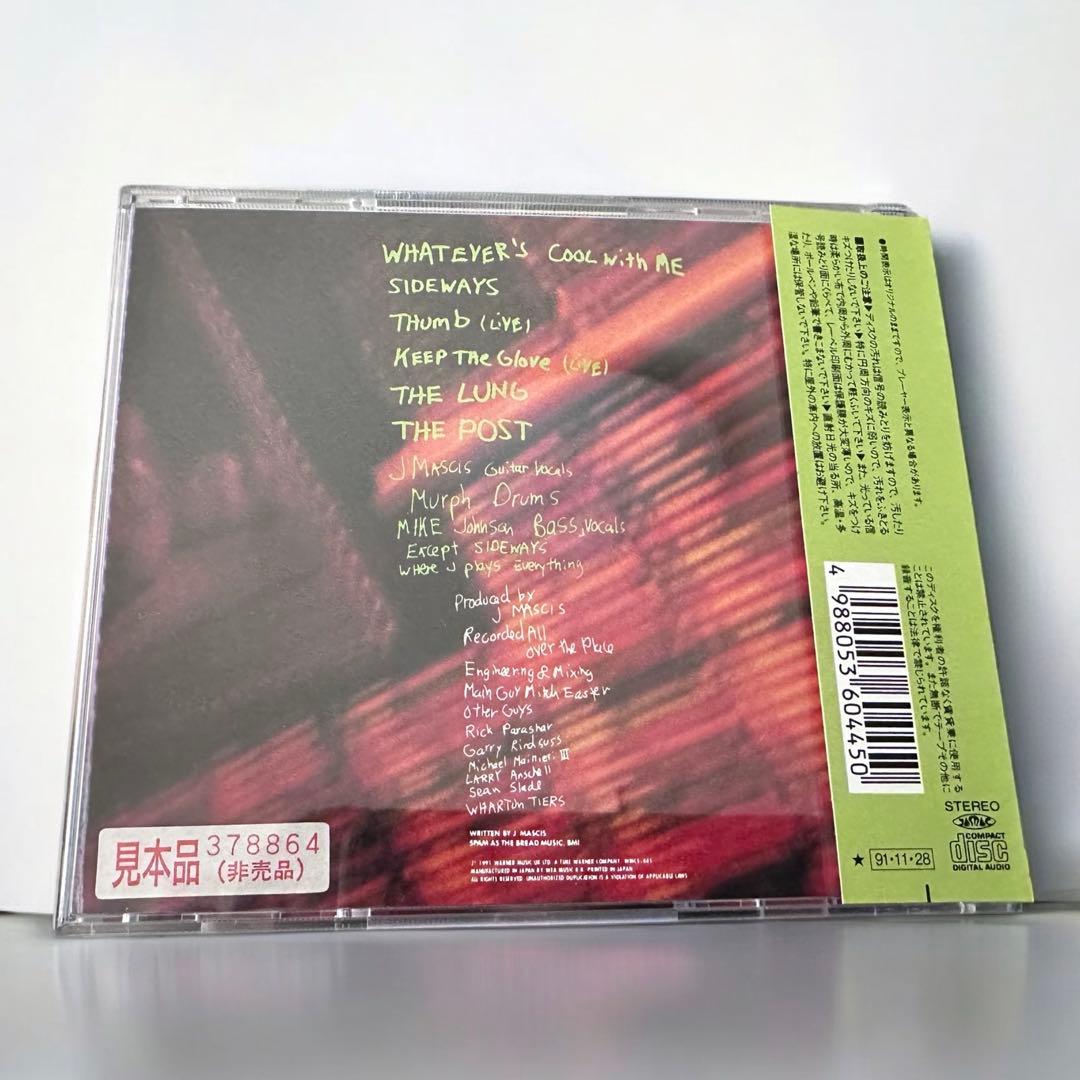 洋楽 DINOSAUR JR. WHATEVER'S COOL WITH ME CDS