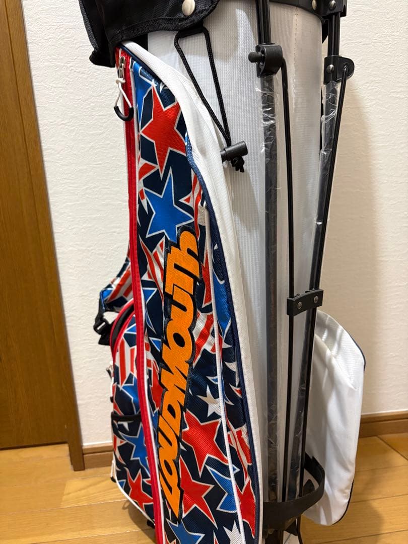 LOUDMOUTH キャディバッグ 星柄