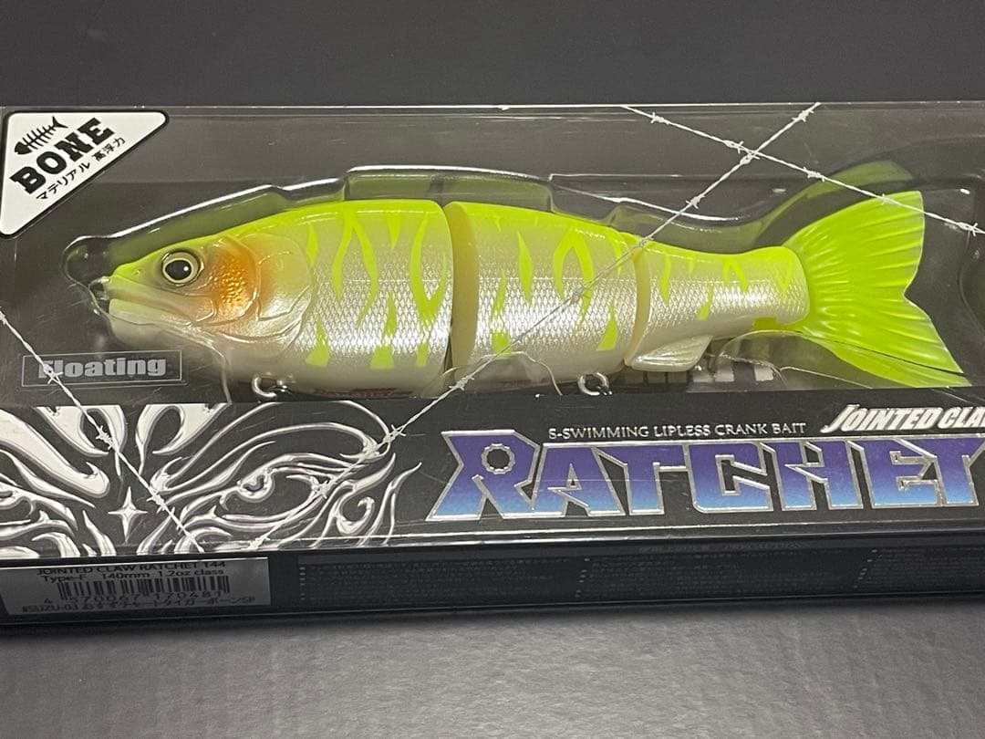 限定 ジョインテッドクロー ラチェット144 ガンクラフト GAN CRAFT