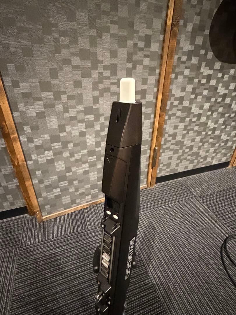美品 AKAI EWI5000 ウインドシンセサイザー スタンド付き