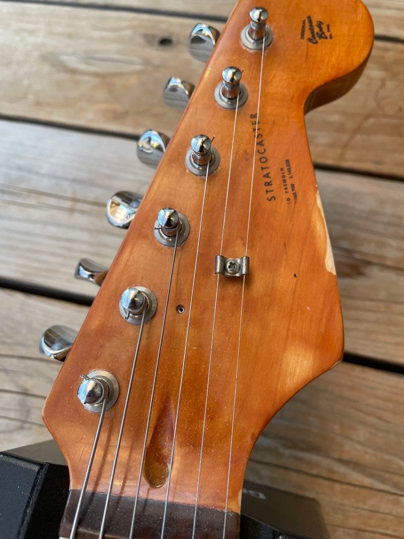 格安スクワイア　by FENDER ストラトキャスター　改
