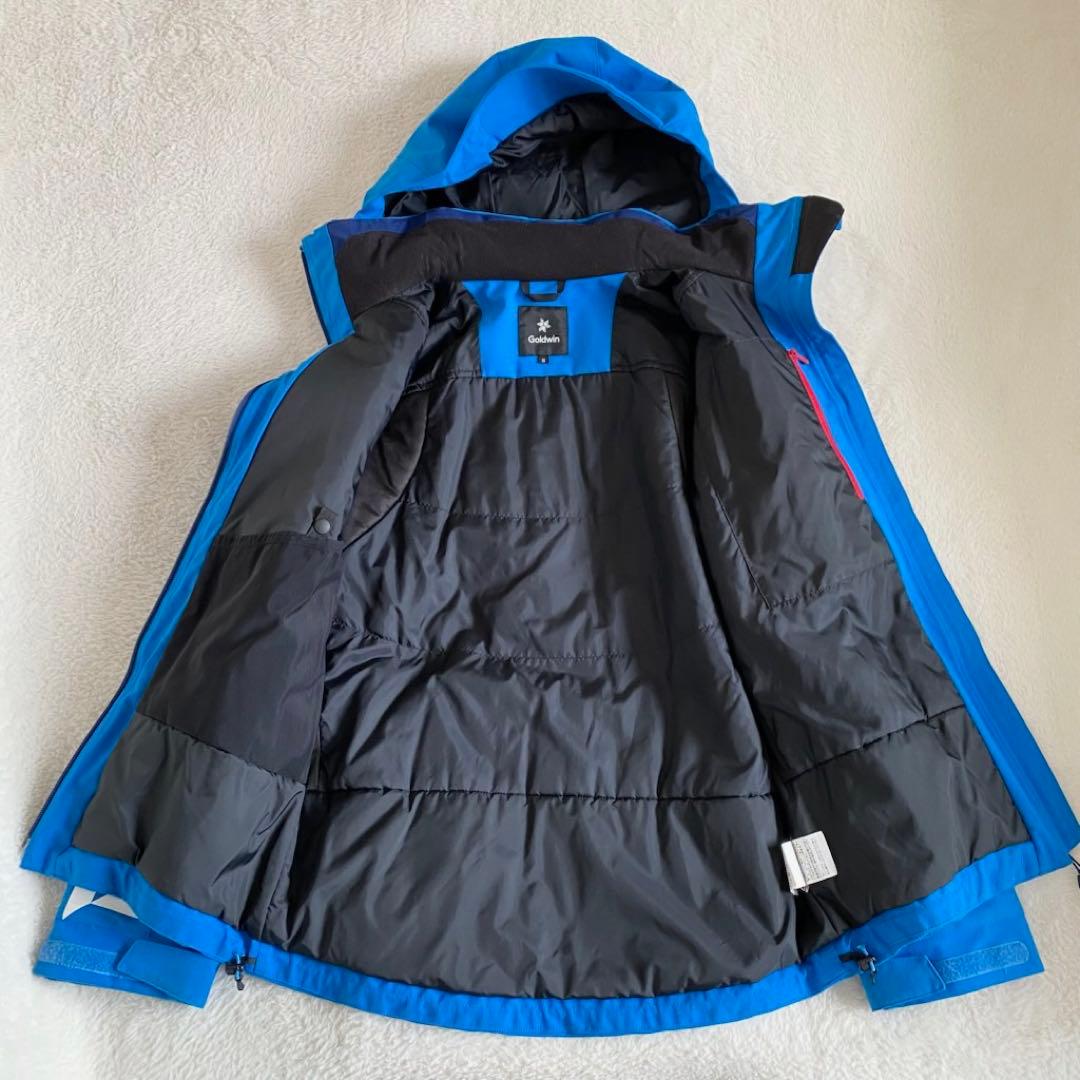 GOLDWIN BARO JACKET セットアップ　スキーウェア　青　S