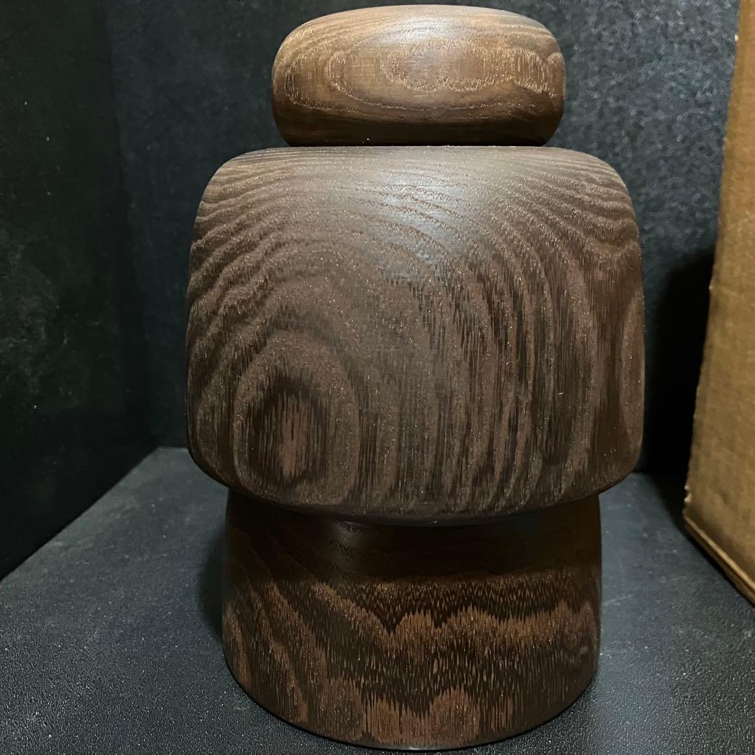 山中三平作 創作こけし つばき 高さ約14.5cm