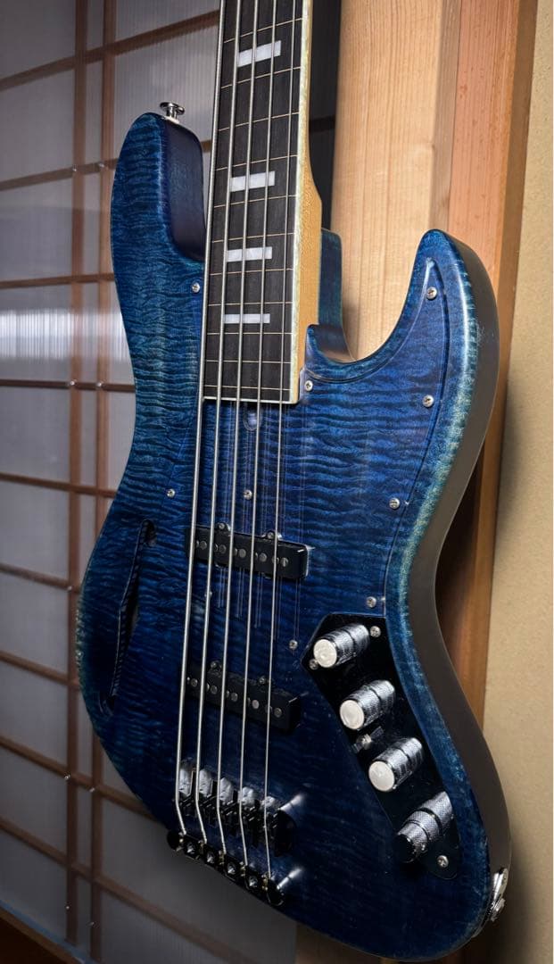 【超激レア仕様】Bacchus Woodline 5弦ベース【値下げ歓迎】