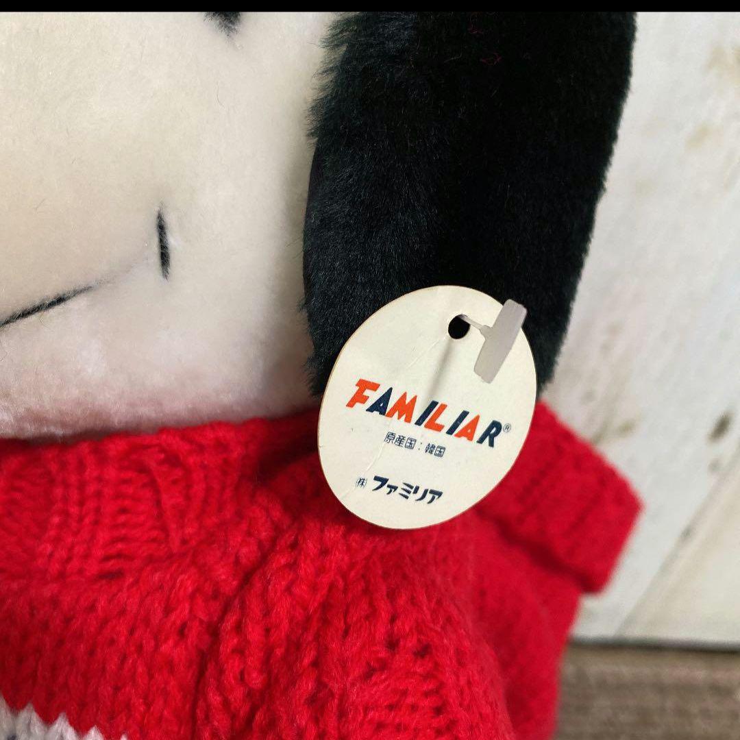 キ*キ様 激レア！familiar×スヌーピーコラボ　スケート ぬいぐるみ ヴィ