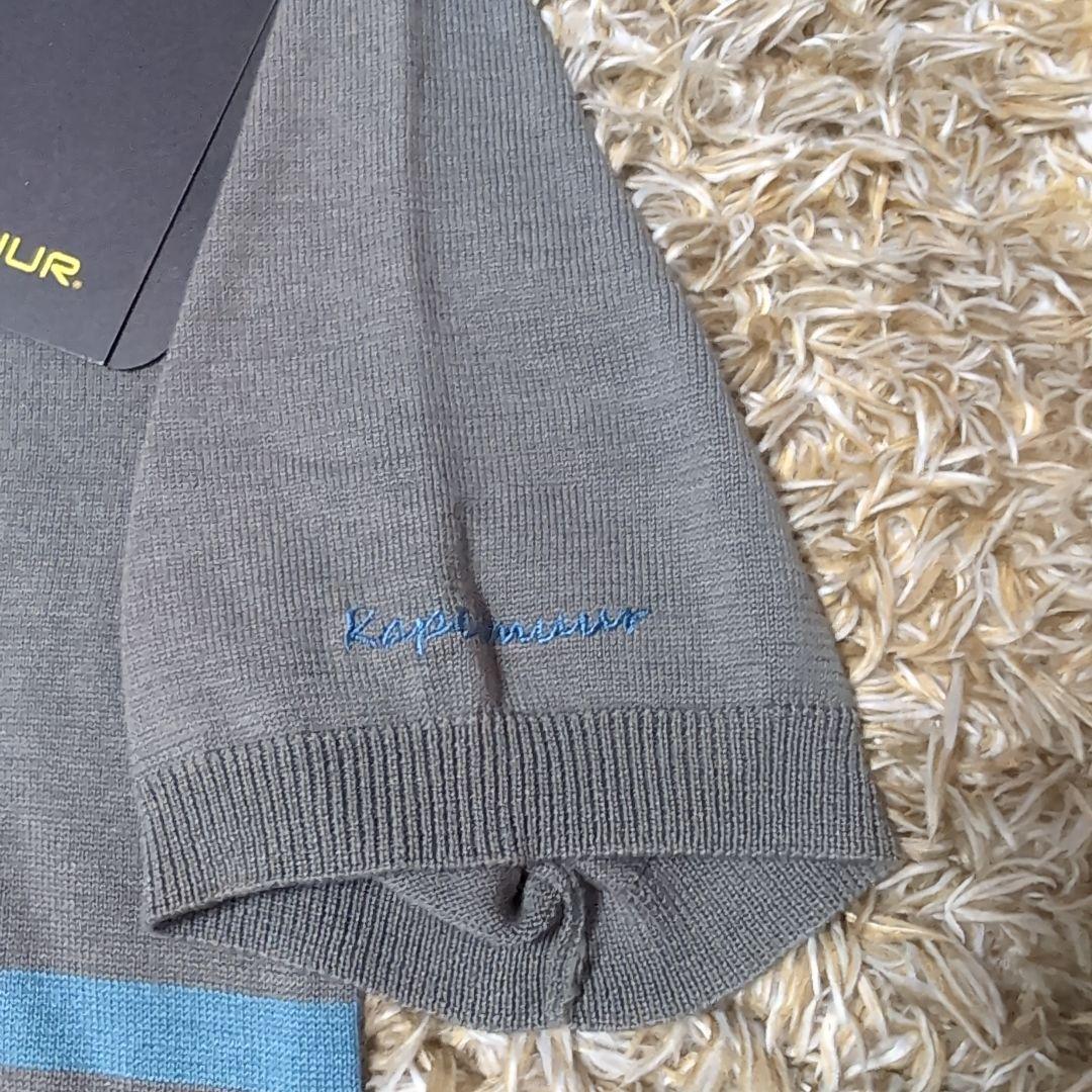 KAPELMUUR 新品未使用 ゴルフウェア ニットポロシャツ XS 色褪せ有