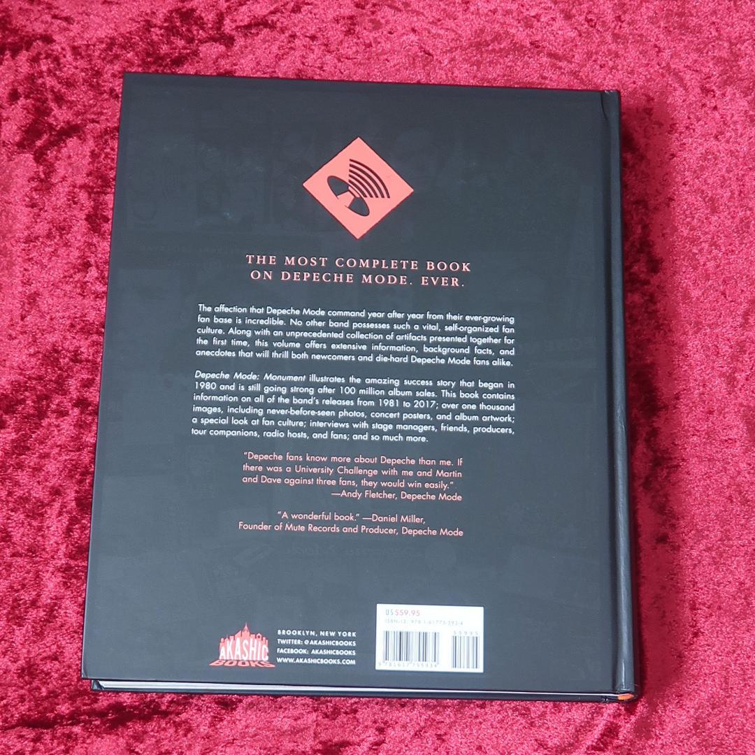 DEPECHE MODE MONUMENT 洋書 デペッシュモード大全