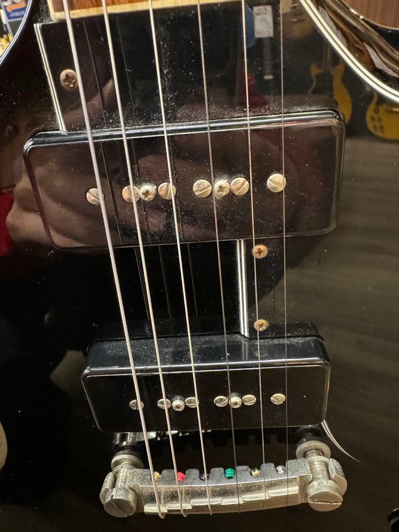 D*K様 Epiphone SGブラックP90 エレキギター