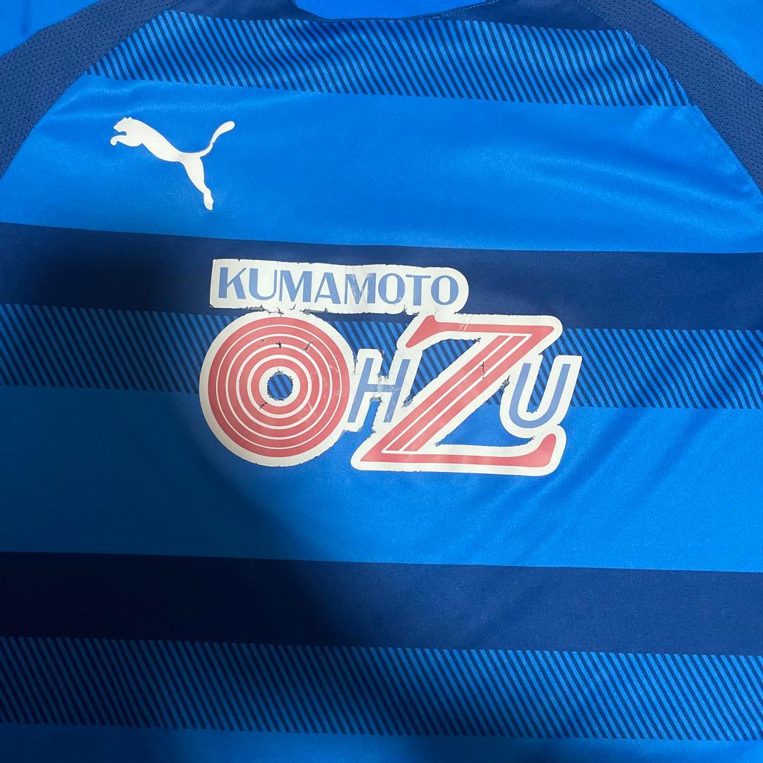 大津高校サッカー部　練習着　上下　サッカーウェア