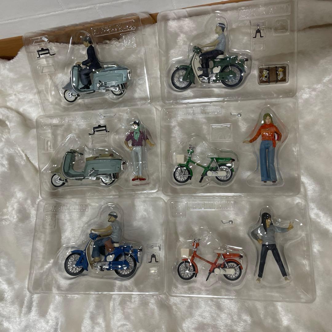 F-toys モペットコレクション 6種類 ラビットスクーター