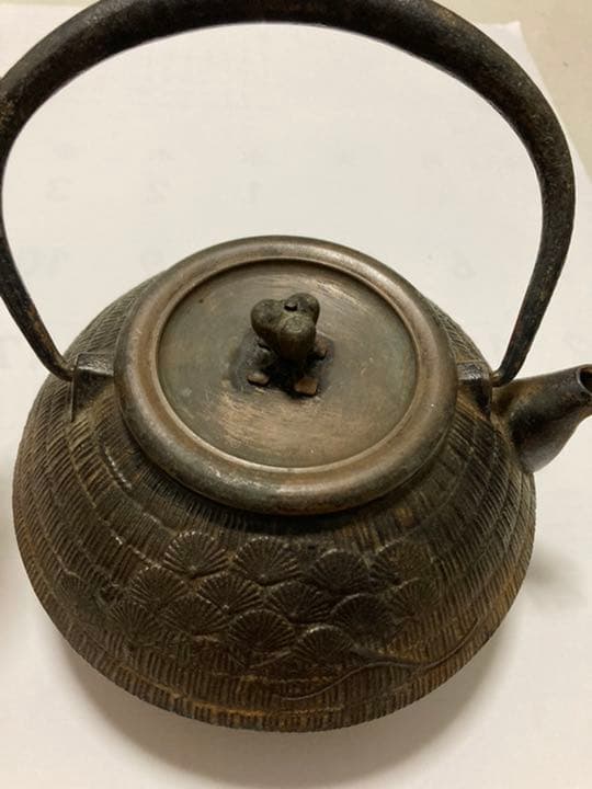 茶壺，煎茶道具，「晴壽堂造」在銘，時代物。