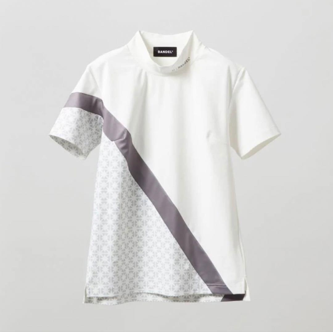 【新品・タグ付き】BANDEL レディース モックネック 白 S