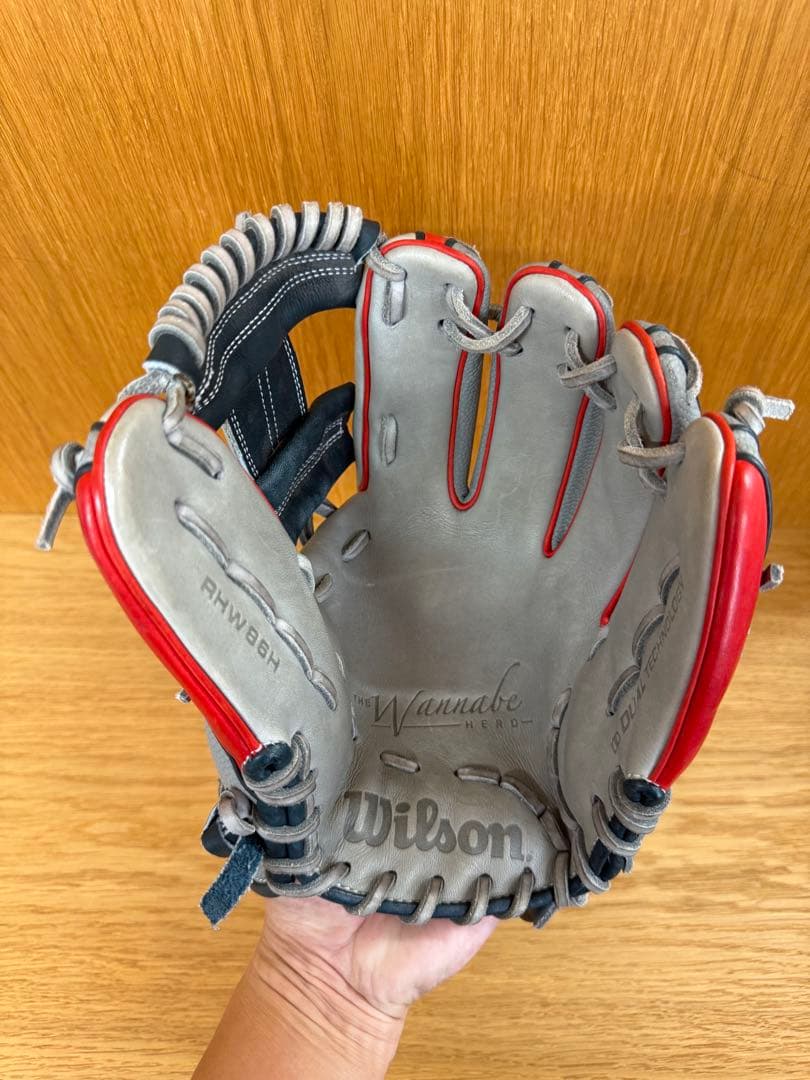 ウイルソン　野球 一般軟式グローブ 内野手 ワナビーヒーローDUAL内野手用86
