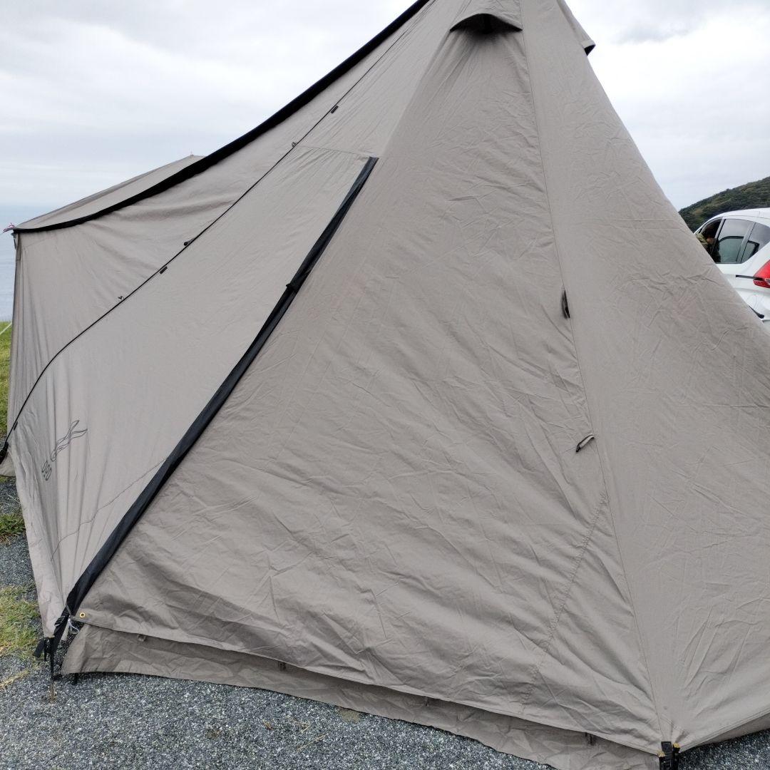 DOD ヤドカリテント　T6-662GYグレー　使用1年　7回使用