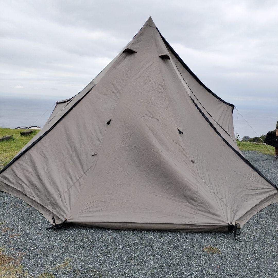 DOD ヤドカリテント　T6-662GYグレー　使用1年　7回使用