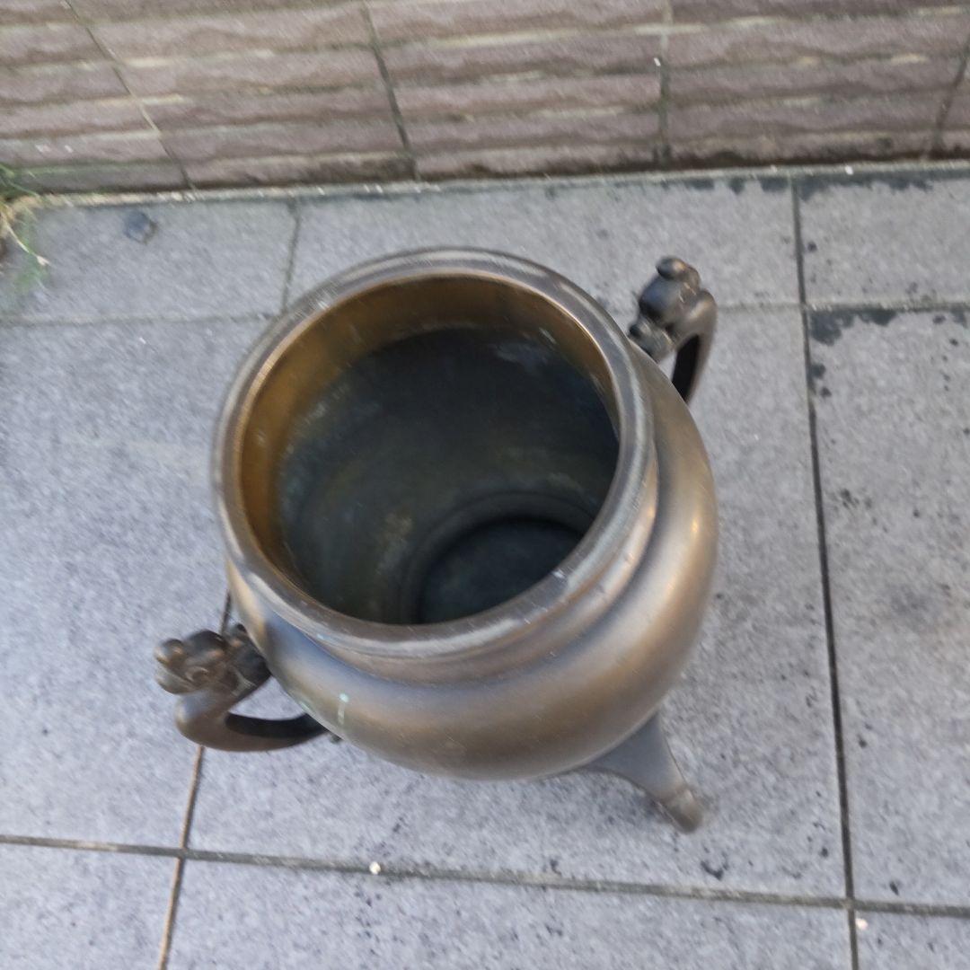砂張銅 花器