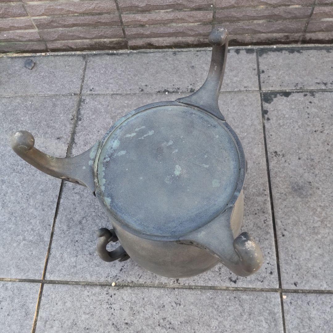 砂張銅 花器