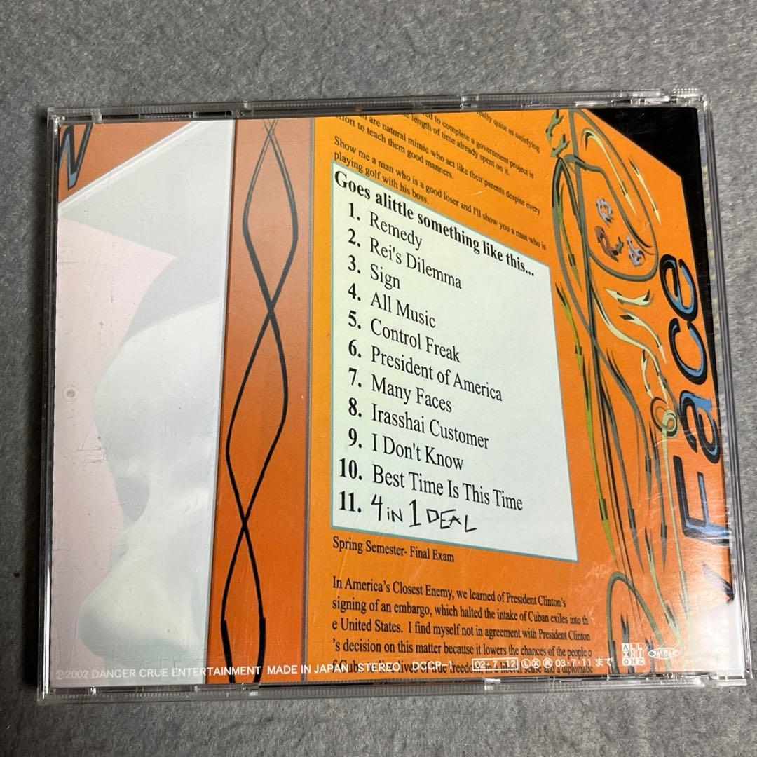 【サイン入り】 希少 Many Faces Pocket Face CD 帯付き