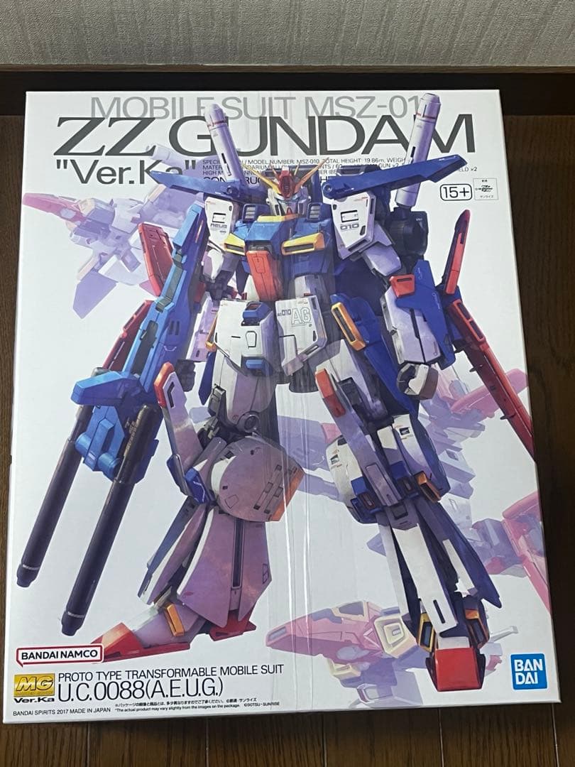 MG ZZガンダム　強化型ZZガンダム