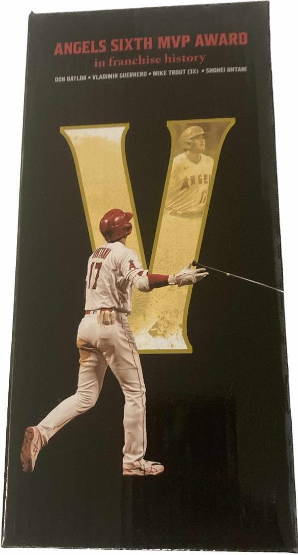 【当日チケット付】大谷翔平 MVP記念ボブルヘッド 球場配布 ノーヒットノーラン