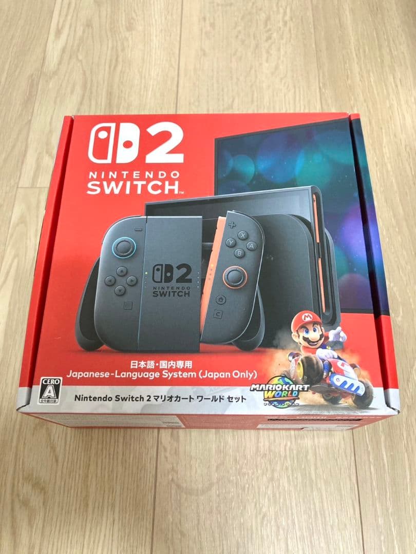 Nintendo Switch 2　マリオカートワールドセット　日本語・国内専用